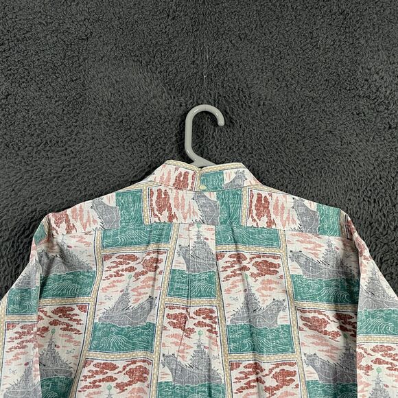 Vtg Detrich Varez X Reyn Spooner Shirt Mens XL Hawaiian Popover Button Down - Picture 6 of 9